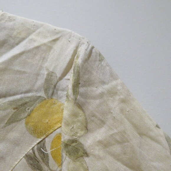 SAMANTHA PLEET Park Romper Citrus Print Silk Coquette Quirky Abstract Ethereal - Picture 14 of 16